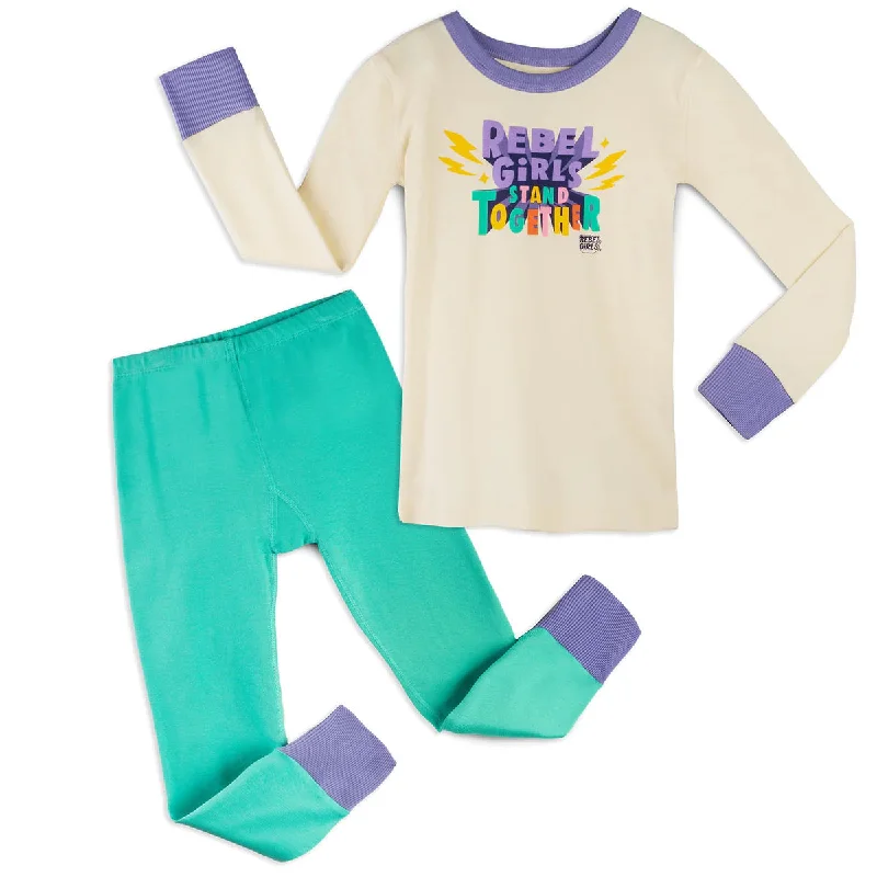 Mightly Girls Rebel Girls 2-piece Pajamas Relaxed Men's Australian 