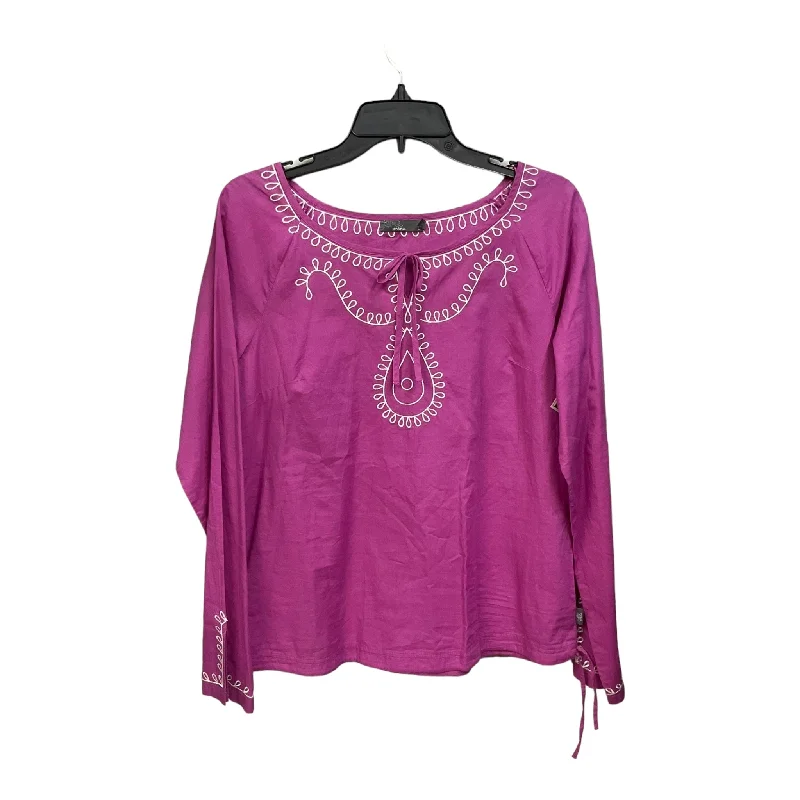 Top Long Sleeve By Prana In Pink, Size: L Modern Men's Tech