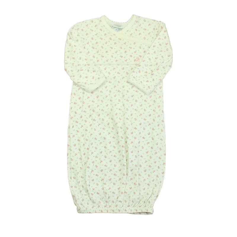Ralph Lauren Girls Ivory Floral Nightgown Vacation