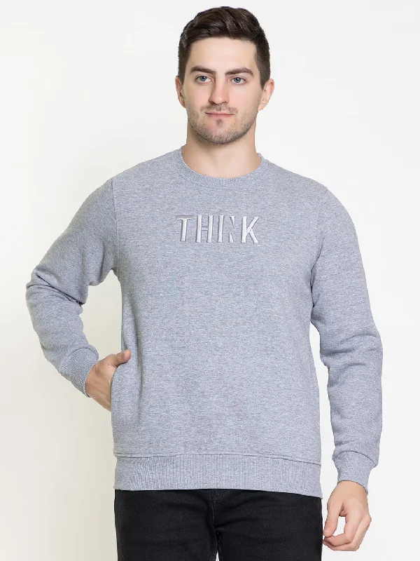 RVK Men Fleece Sweatshirt Elegant Men's Cashmere