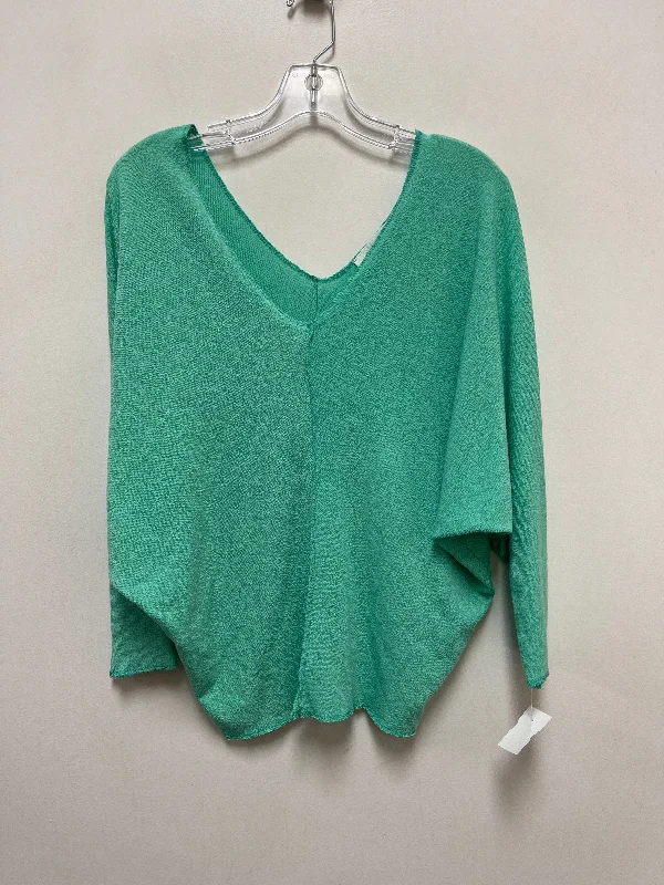 Top Long Sleeve By Clothes Mentor In Green, Size: S Polished Men's Silk