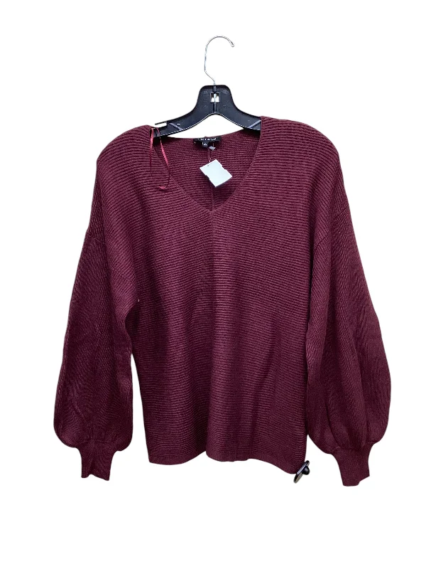 Top Long Sleeve By 1.state In Purple, Size: Xs Monochromatic Office Style