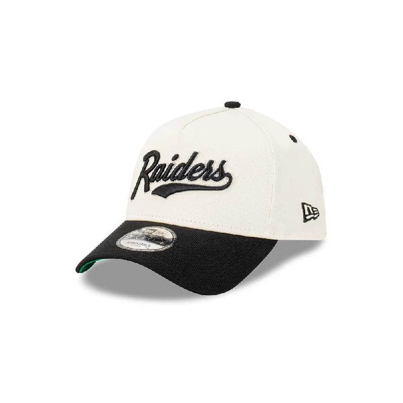 New Era Las Vegas Raiders Multiple Chrome 9FORTY A-Frame Snapback Edgy Men's Punk