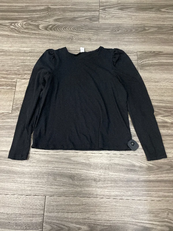 Top Long Sleeve By Old Navy In Black, Size: M Sharp Men's Italian