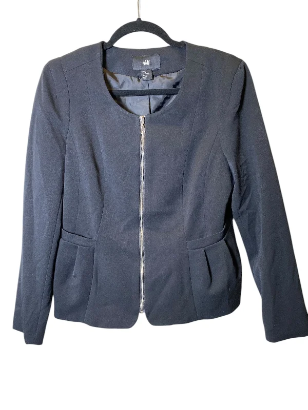 Blazer By H&m In Black, Size: L Gym