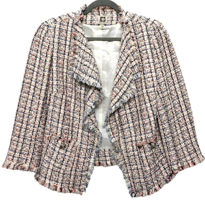Blazer By Anne Klein In Multi-colored, Size: 8 British Gentleman Style