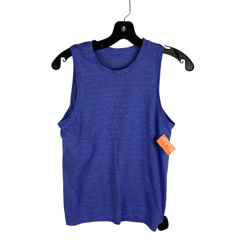 Athletic Tank Top By Lululemon In Blue, Size: Est. 4 Practical Men's Multi
