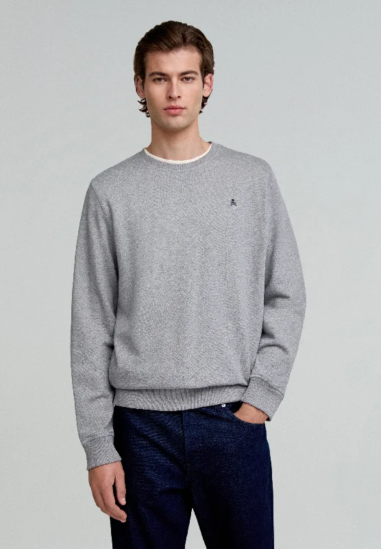 BASIC SKULL SWEATSHIRT Sleek Men's Contemporary 