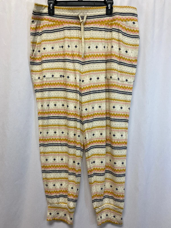 Pajama Pants By Style And Company In Cream, Size: Xxl Traditional Men's Wool
