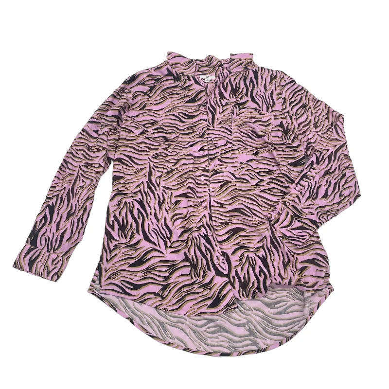 PINK TOP LS by BP Size:L Bold Men's Animal