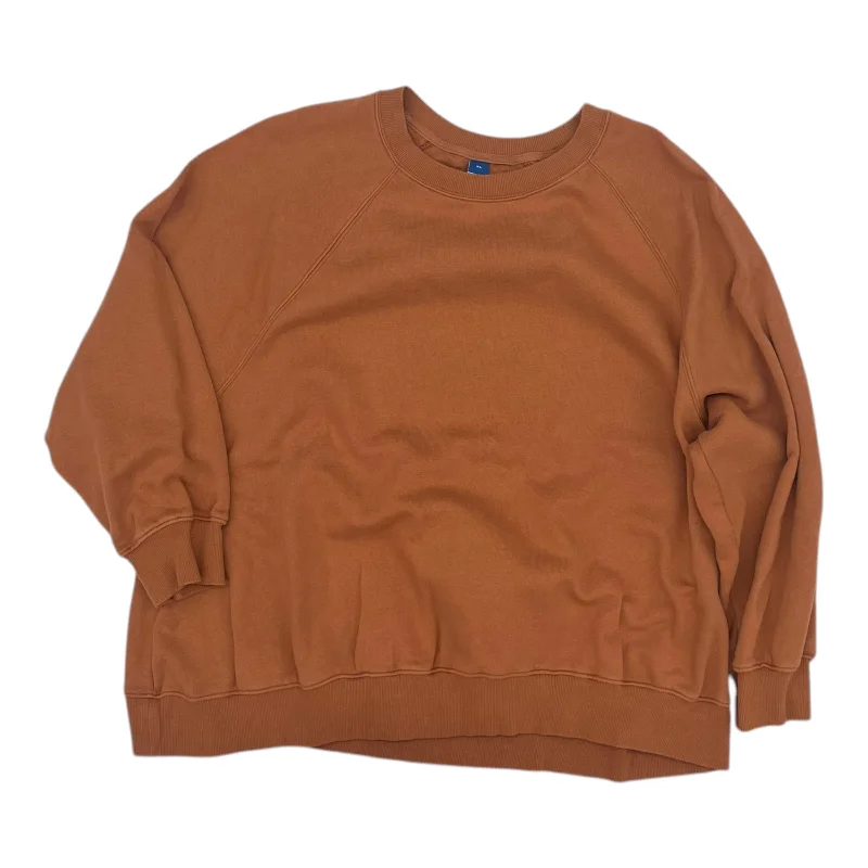 Sweatshirt Crewneck By Old Navy In Brown, Size:Xl Practical Men's Multi