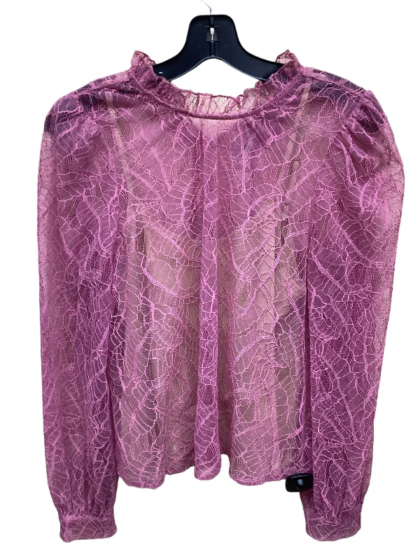 Top Long Sleeve By Wayf In Pink, Size: S Refined Men's Hand