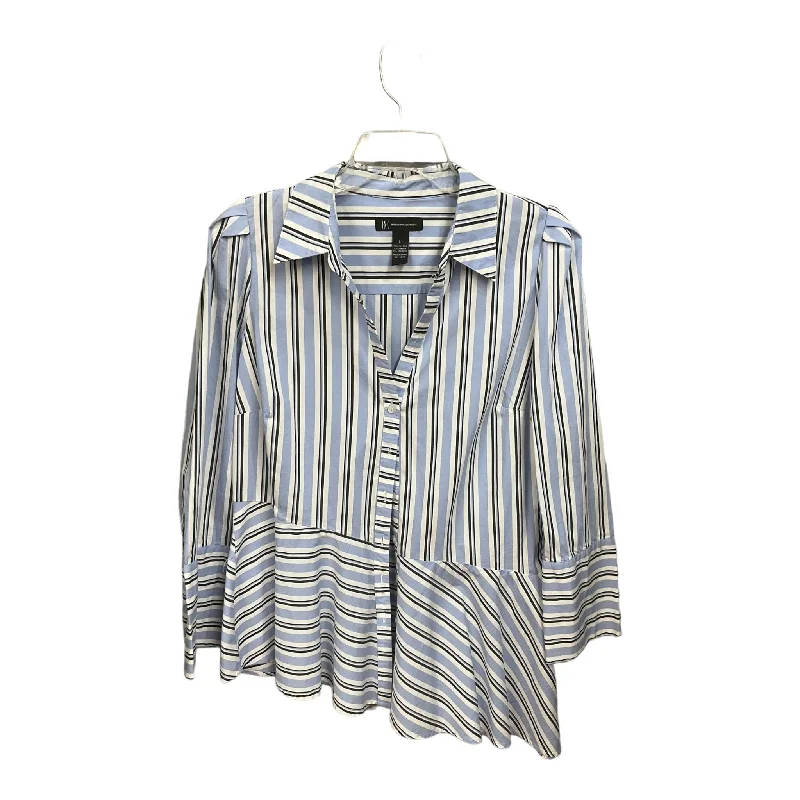 Top Long Sleeve By Inc In Striped Pattern, Size: L Streetwear Style