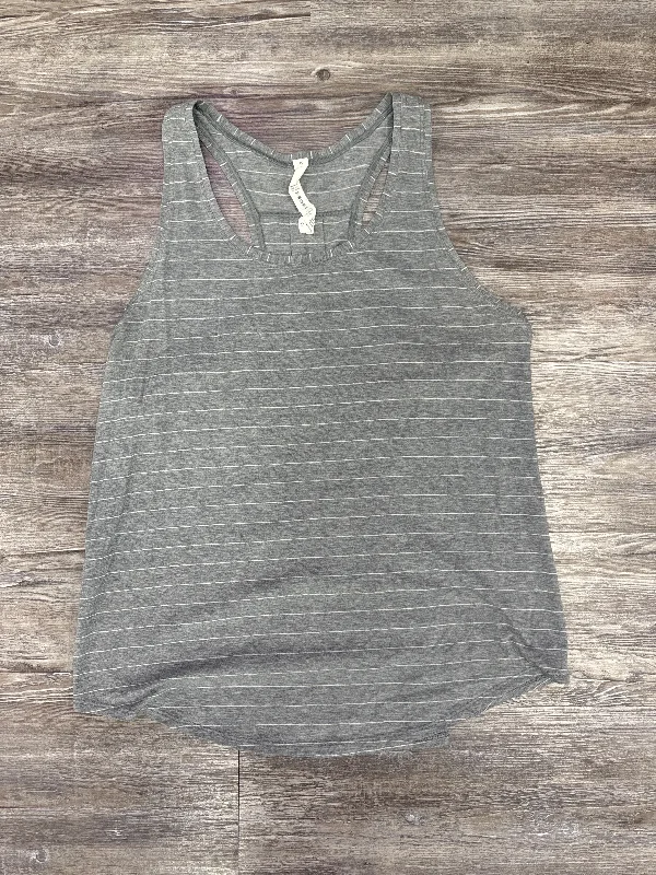 Athletic Tank Top By Lululemon In Grey, Size: 10 Sophisticated Men's 