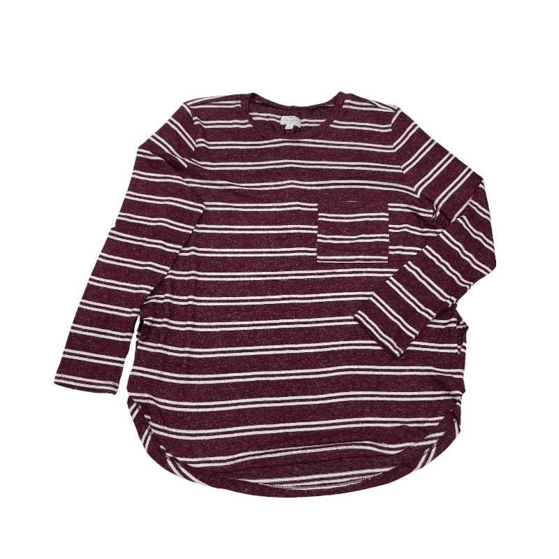 RED TOP LS by MUDPIE Size:L Rugged Men's Outdoor 