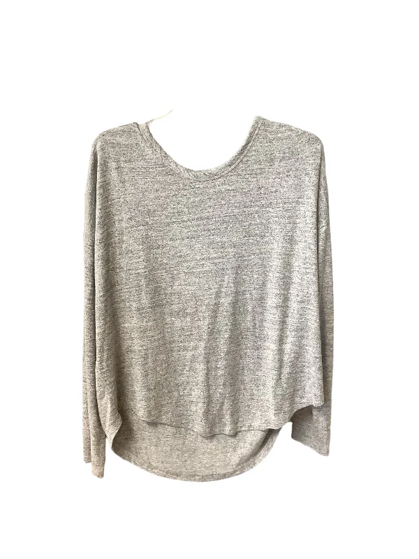 Top Long Sleeve By Rag And Bone In Grey, Size: L Elegant Men's Formal 