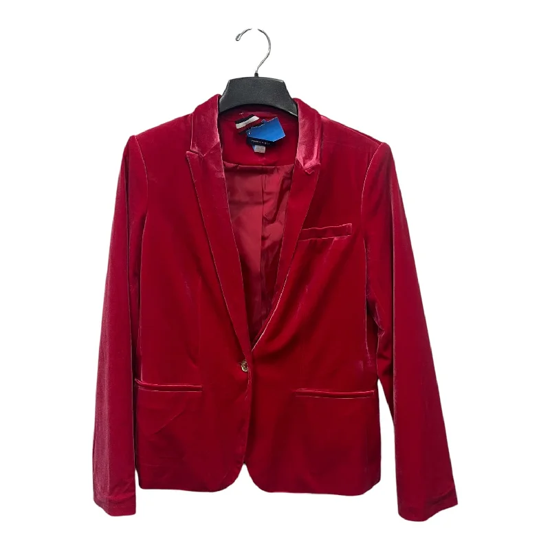 Blazer By Tommy Hilfiger In Pink, Size:L Sporty Men's Athleisure 