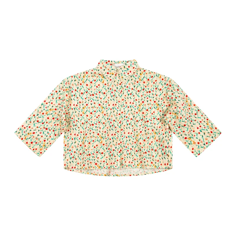 OVERSIZED CROP TOP WITH LACE DETAILED COLLAR-POPPY GARDEN Youthful Men's Pop