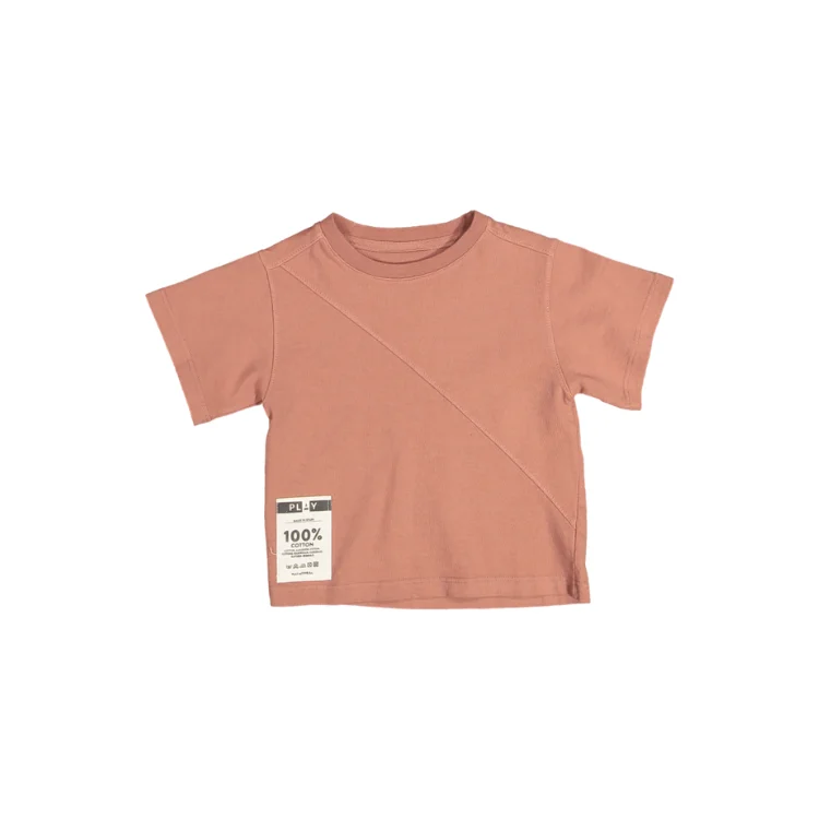 ALL WEATHER PLAY TEE-CRIMSON Sporty Men's Tennis