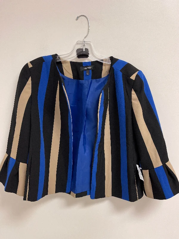 Blazer By Nine West In Striped Pattern, Size: M Trendy Men's Bucket