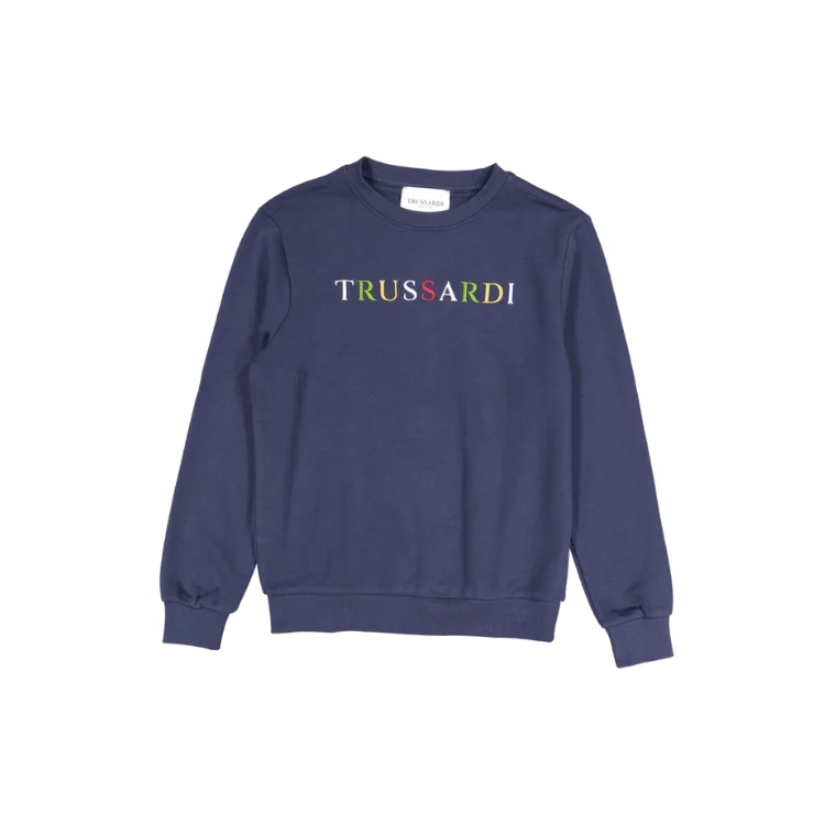 SWEATSHIRT ILIVUTAR-Blue Navy Sophisticated Men's French