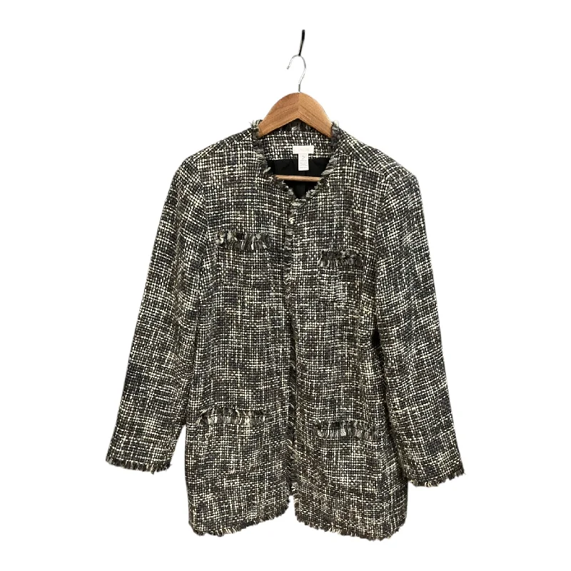 Blazer By Chicos In Multi-colored, Size: L Trendy Men's Oversized