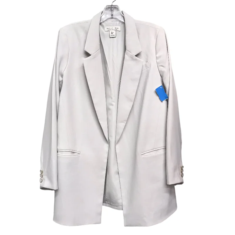 Blazer By Rachel Zoe In Cream, Size:L Cclassic Men's Tweed
