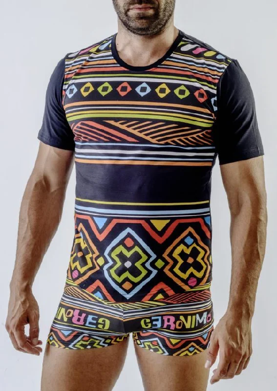 Men T-shirt short sleeve 1711t3 Casual Men's Loose