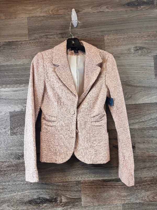 Blazer By H&m In Peach, Size: S Trendy Men's Scandinavian