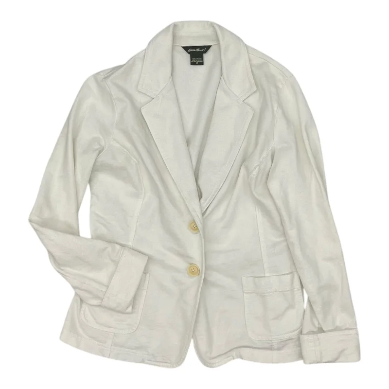 Blazer By Eddie Bauer In Cream, Size:M Tough Men's Military