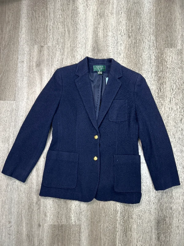 Blazer By Lauren By Ralph Lauren In Blue, Size: Mp Casual Men's Short