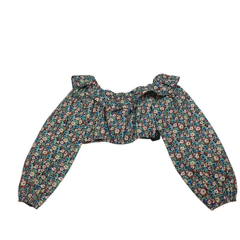 Top Long Sleeve By Clothes Mentor In Green, Size: L Edgy Men's Punk