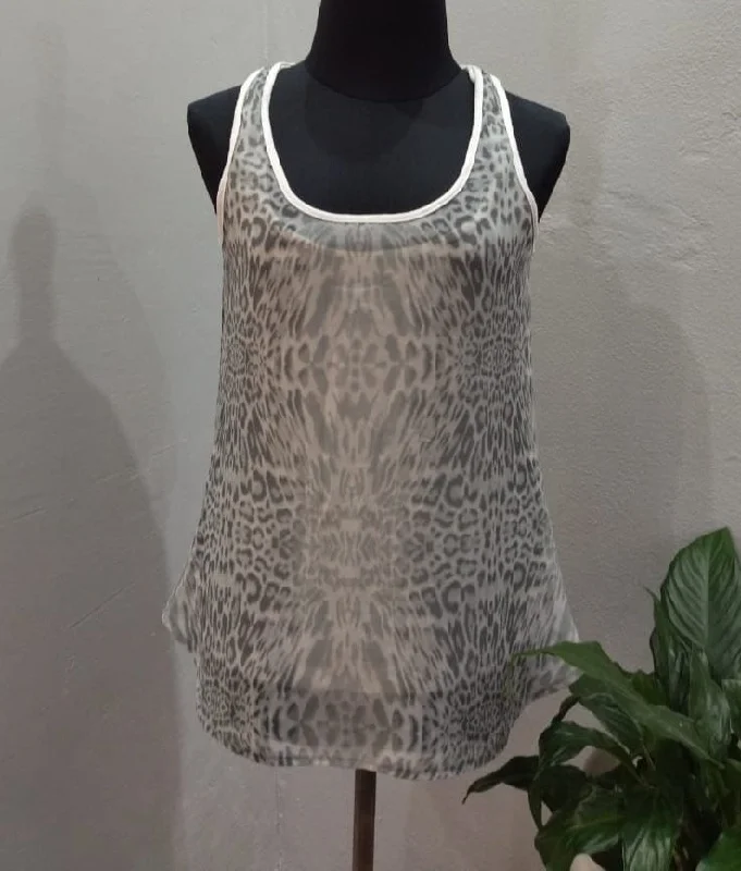 Leopard Print Vest (Small) Lumberjack
