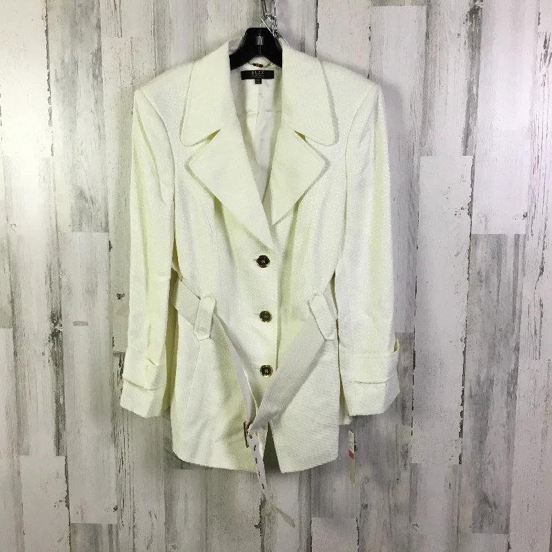 Blazer By Alex Marie In Cream, Size: Xl Youthful Men's Pop