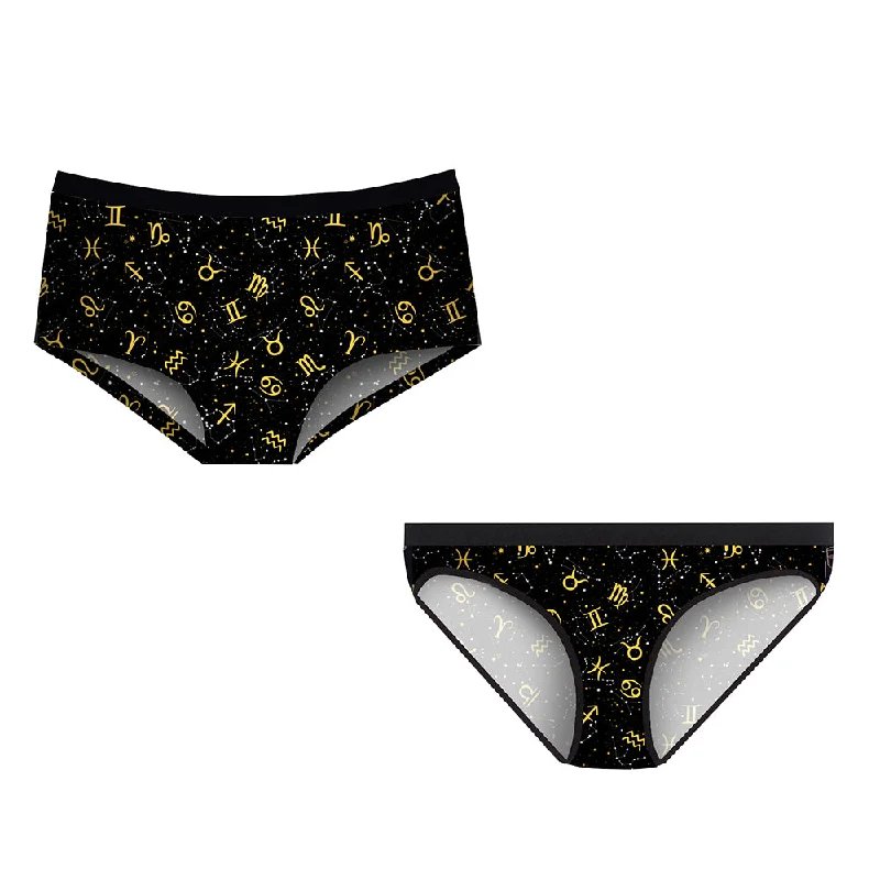 Matching Pairs Cheeky/Bikini - Zodiac Casual Men's Loose