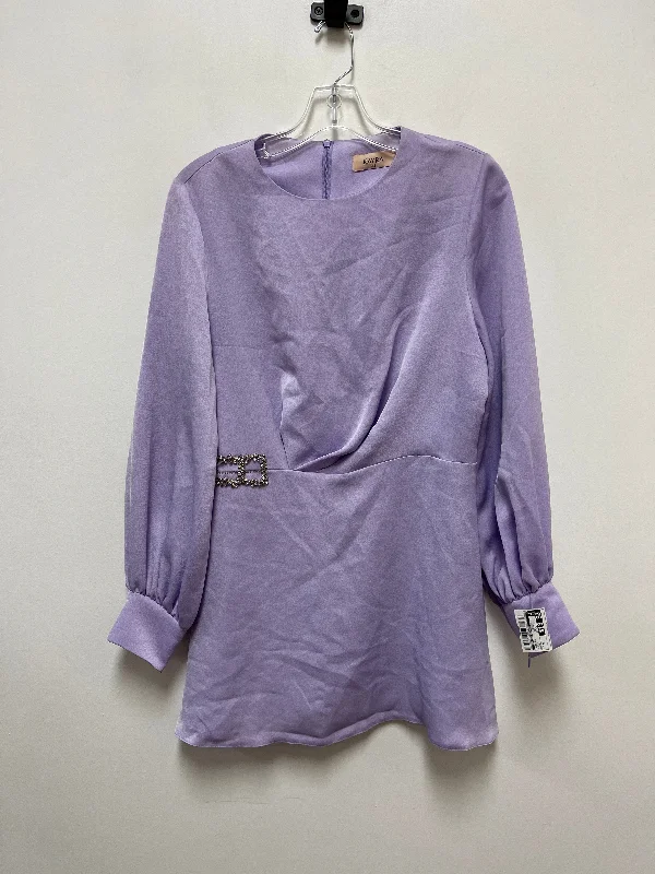 Tunic Long Sleeve By Clothes Mentor In Purple, Size: Xl Confident Men's Power