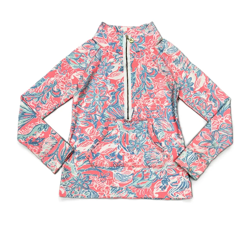 Sweatshirt Designer By Lilly Pulitzer In Blue & Pink, Size: Xxs Bold Men's Statement