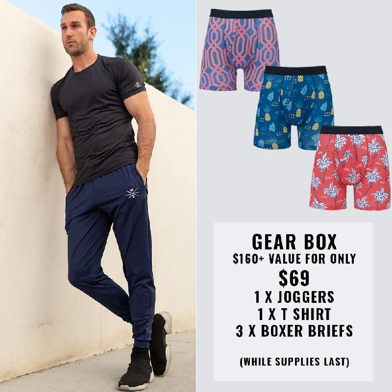 W&S Gear Box Modern Men's Geometric
