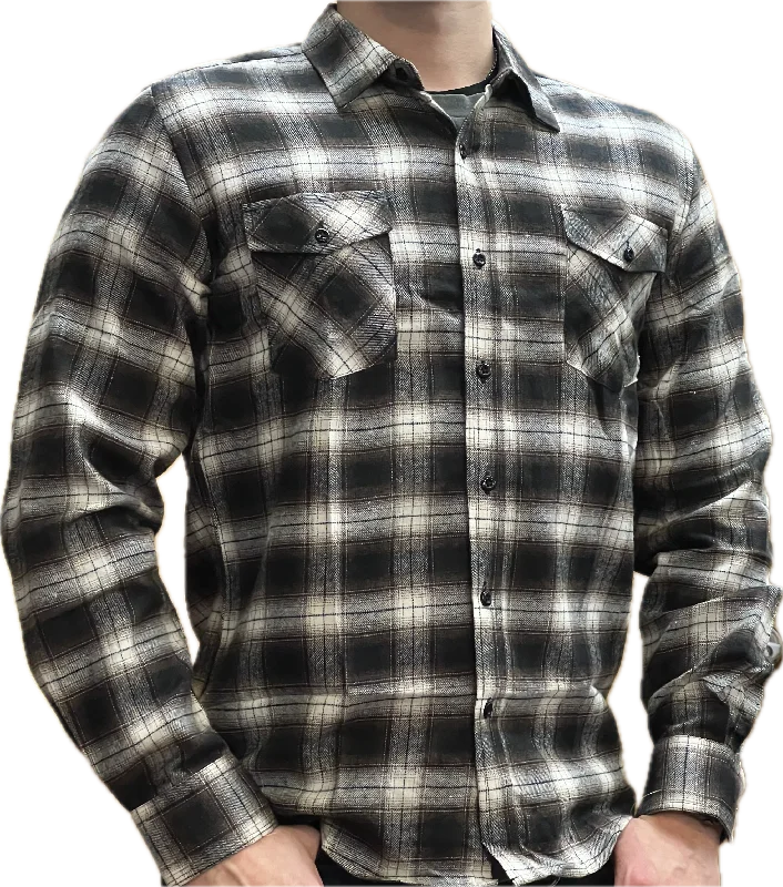 Men's Casual Flannel Sleek Men's Contemporary 