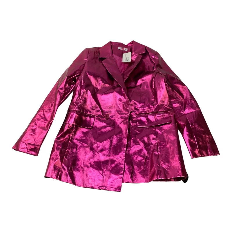Blazer By Buddy Love In Pink, Size: M Masculine Men's Thick