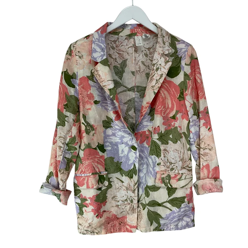 Blazer By Joie In Floral Print, Size: M Refined Men's European