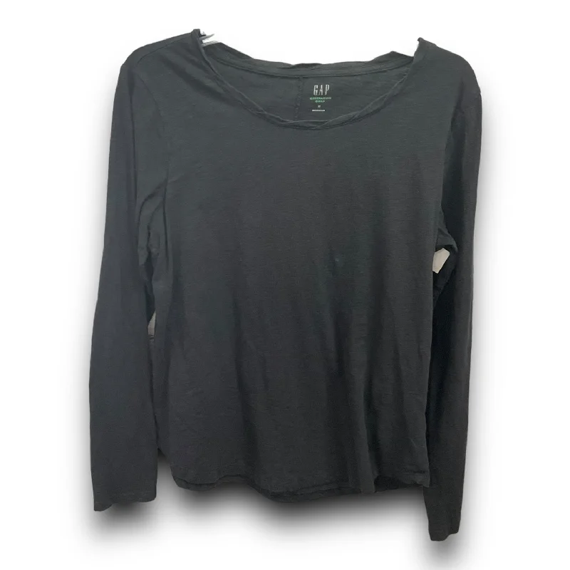 Top Long Sleeve Basic By Gap In Grey, Size: M Athletic Men's High