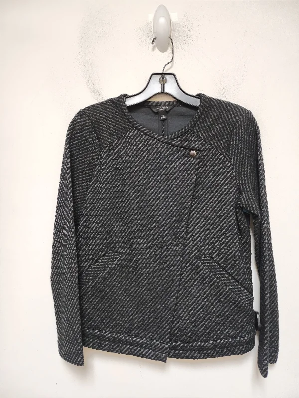 Blazer By Ann Taylor In Black & Grey, Size: Sp Traditional Men's Country