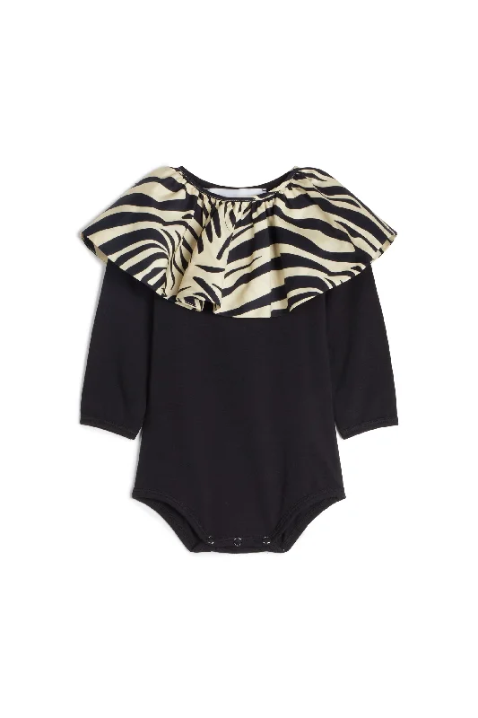 AURORA/LUISA ZEBRA BLACK SET Sleek Men's Metallic