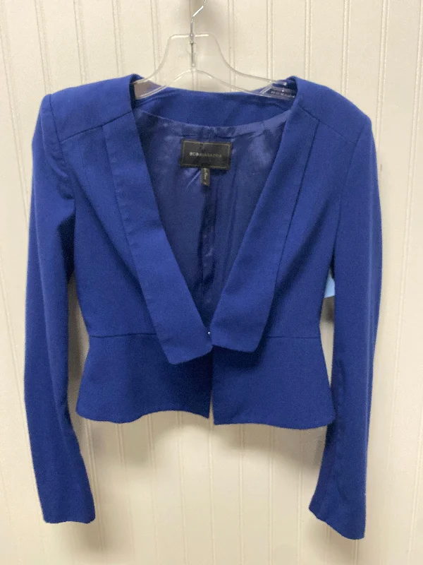 Blazer By Bcbgmaxazria In Blue, Size: Xs Hip Men's Retro