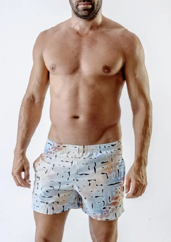 Men Swimming Shorts 1705p1 Elegant Men's Formal 