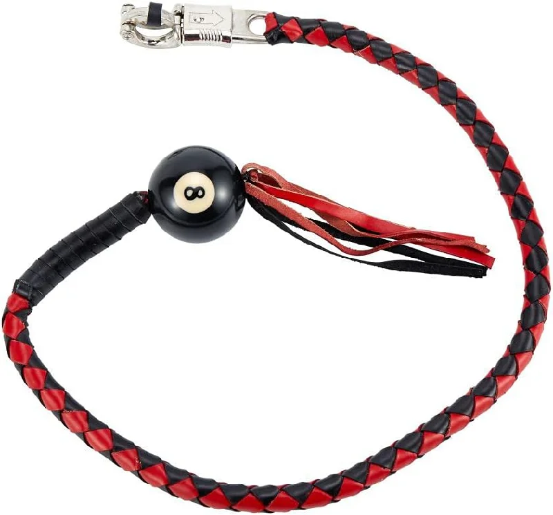 Get Back Whip Black/Red 8 Ball Tailored