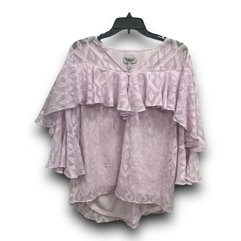 Top 3/4 Sleeve By Haute Hippie In Pink, Size: S Casual Men's Short