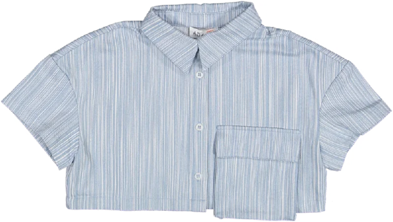 ADA 2-blue stripe Casual Men's Short