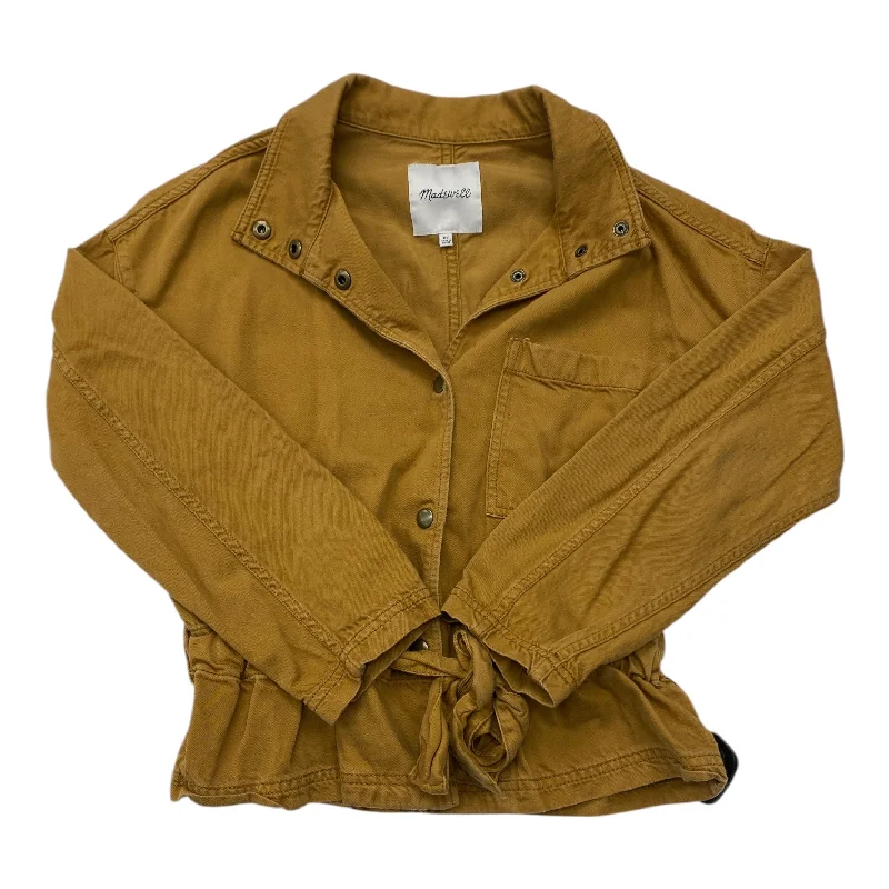 Blazer By Madewell In Yellow, Size: Xs Monochromatic Office Style